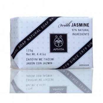 apivita pastilla jabon jazmin 125 g