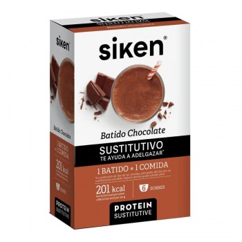 siken sustitutivo batido chocolate 6 u